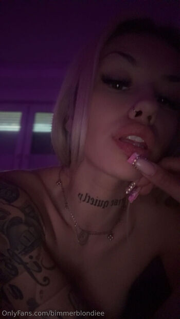 Full leaked Bimmerblondiee  page private onlyfans photo