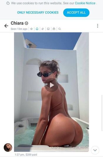 Full leaked Chiara bianchino private onlyfans photo