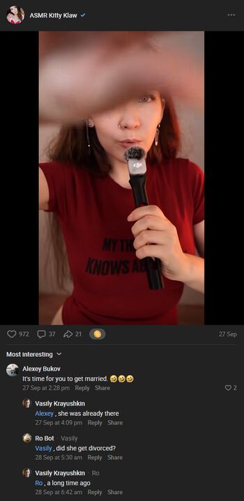 Full leaked Kittyklaw private onlyfans photo