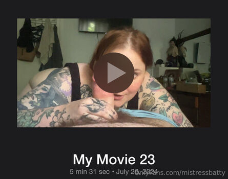 Full leaked Mistressbatty private onlyfans photo